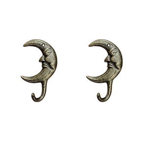 Porte-manteau et porte-clés mural en métal massif, motif champignon et escargot de forêt fantaisie, décoration créative sur le thème de la nature - Product Image 3