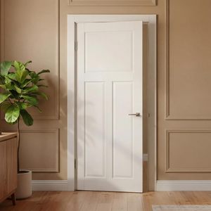 Commercial Residential Use Custom Sturdy Melamine PVC Coated MDF Wooden Privacy Door Soundproof Bedroom Apartment Villa Hotel - Product Image 4