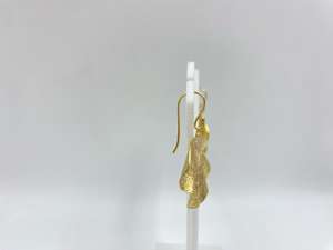 Glamorous Gold-Plated <b>Sterling</b> <b>Silver</b> <b>Earrings</b> for <b>Women</b> Trendy Pearl Main Stone Classic Best Price for Weddings Parties Gifts - Product Image 2