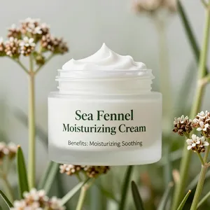 Crème Visage Premium au Fenouil Marin, Lotion Hydratante Éclaircissante à la Glycérine et à l'Acide Hyaluronique, Anti-imperfections, Crème de Développement Coréen - Product Image 1