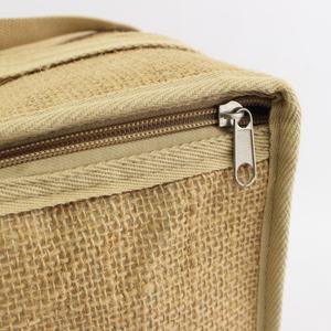 Custom Design Jute Picnic Tote <b>Bag</b> Reusable Grocery and Travel Tote <b>Bag</b> - Product Image 6