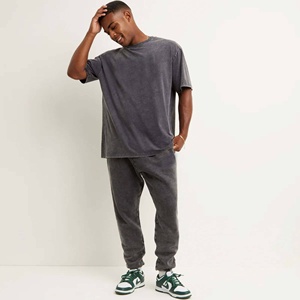 T-shirt Homme Oversize Dernière Collection 2026 – 100% Coton, Col Rond, Manches Courtes, Décontracté, Uni, Écologique, Respirant, Séchage Rapide, Plusieurs Tailles - Product Image 3