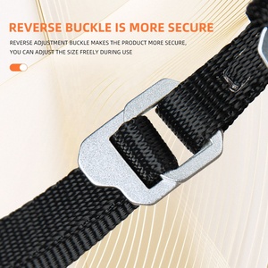 Ascenseur de pied professionnel en polyester, capacité 100 kg, pour escalade, spéléologie, arboriculture, équipement d'accès par corde, anti-chute - Product Image 4