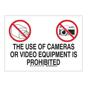 Señal de Prohibido Entrar para Laboratorios y Áreas de Seguridad Brady - Cartel de Advertencia Impreso con UV - Product Image 2