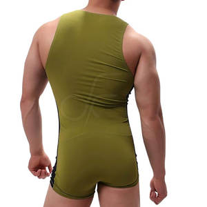 Traje de Lucha Libre de Último Diseño de Secado Rápido para Hombre, Traje de Lucha Libre Cómodo - Product Image 6