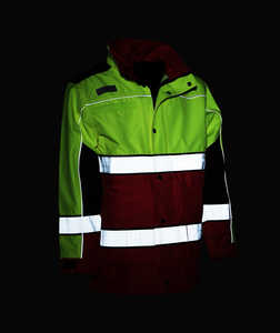 Chaqueta de Seguridad de Alta Visibilidad Resistente al Desgarro, Retardante de Llama, Reflectante y Protectora para la Industria del Petróleo, Gas y Minería - Product Image 5