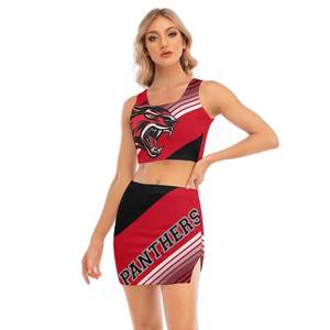 Conjunto de Bikini de Talla Grande para Mujer, Secado Rápido, Alta Elasticidad, Rayas, Dos Piezas, Cuello Redondo, Traje de Baño, Talla XL, Personalizado OEM - Product Image 2
