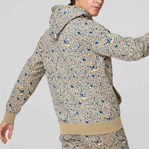Men's Hooded Sweatshirt Premium Quality Polyester/Cotton <b>Knitted</b> Fabric Silk Screen Printed Men’s Hoodies & Sweatshirt <b>Sets</b> - Product Image 2