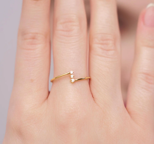 Fashion Vintage 14KT Rose Gold Plated Lab Diamond IGI Certified Round Brilliant Cut Wedding <b>Ring</b> for Women - Product Image 5