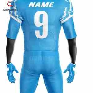 Maillot et pantalon de football américain personnalisés, confortables et élégants, vêtements de football américain, uniforme de football américain sublimé pour hommes - Product Image 5