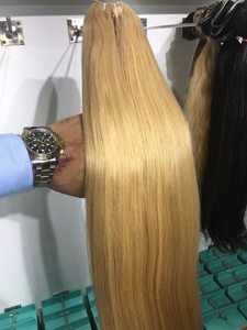 Extensiones de Cabello Humano 100% Natural Sin Procesar de Alta Calidad, Puntas Muy Gruesas y Saludables a Precio de Fábrica al por Mayor - Product Image 5