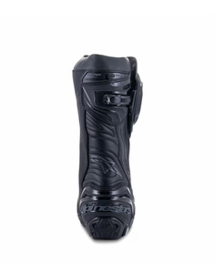 Bottes de moto pour homme, mi-mollet, en cuir véritable, fermeture éclair, respirantes, résistantes à l'abrasion, semelle extérieure en caoutchouc imperméable - Product Image 2
