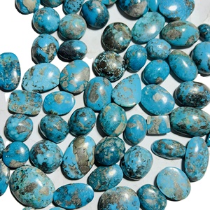 Turquesa Iraní de Gran Calidad AAA+, Cabujón de Piedra Preciosa, Tamaño Personalizado, Precio al por Mayor, Piedra Suelta para Joyería - Product Image 1