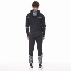 Best price Custom Latest Design Men Slim Gym Training Plain Fitted Tracksuit New Design Hot <b>Sale</b> - Product Image 4
