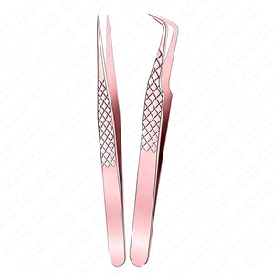 Nouvelles Pinces à Épiler en Acier Inoxydable OEM pour Extensions de Cils, Design de Pointe, Instruments de Beauté de Précision, Prix de Gros - Product Image 4