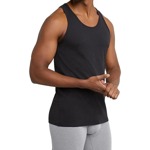 Camiseta sin Mangas Estilo Hip Hop para Hombre, Diseño Personalizado con Estampado Gráfico, 100% Algodón Suave y Poliéster, Informal y Deportiva - Product Image 2