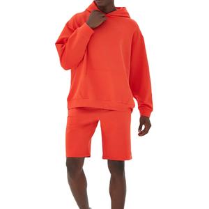 Pull à capuche personnalisable pour hommes 100% coton polaire pull à capuche avec poche pour l'hiver poids lourd coupe ample - Product Image 5