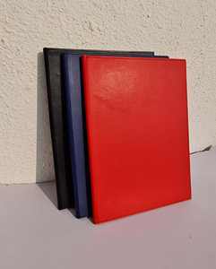 <b>A4</b> Size Smooth PU Leather Diploma Cover Non-Padded Certificate Holder in Multiple Colors Graduation Certificate Filing Product - Product Image 4