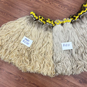 Top Product Vietnamese Raw Human Hair Natural Wavy Bulk Extensions No Mixed Hair, No Shedding, Fast Shipping - Product Image 5