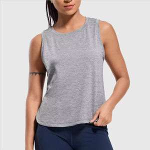 Débardeurs de sport pour femmes, débardeurs de fitness, débardeurs d'entraînement en tissu à séchage rapide pour les salles de sport américaines, personnalisation de marque en gros - Product Image 6