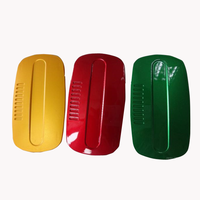 Service de moulage par injection sur mesure, pièces en plastique électrolytiques, emblèmes automobiles chromés en ABS, bouton de robinet