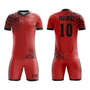 Camiseta de Fútbol Unisex con Bloques de Color y Paneles Laterales, con Impresión de Nombre y Número, Exportador para Campamentos y Clubes - Product Image 4