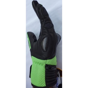 Guantes cortos de moto de cuero de vaca de primera calidad, color personalizado, con nudillos rígidos, USA 2026 - Product Image 6