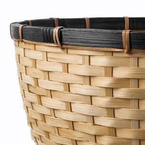 Panier de rangement en bambou, vente en gros, tissé à la main, organisateur de linge, multifonctionnel, style bohème minimaliste, décoration intérieure, fabriqué par KingCraftViet - Product Image 3