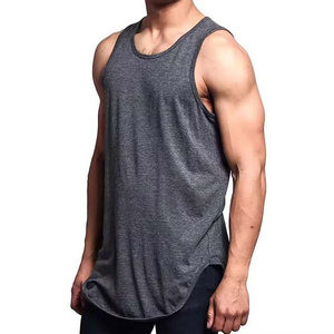<b>Mens</b> Breathable Cotton Clothing Manufacturer Custom <b>Men</b> Sportswear Supplier <b>Men</b> <b>Singlet</b> Classic Fit Apparel Factory <b>Mens</b> - Product Image 5