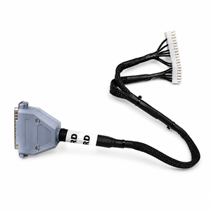 Nuevo acoplador doble antiguo, probador de bloqueo central de PVC negro, arnés OBD2, escáner de diagnóstico de coche, 1 año de soporte ruso en español - Product Image 2
