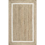Hot Selling Customised Braided Natural Hand-Flatweave Jute Area <b>Rug</b> Natural <b>Rug</b> Non Slip Backing For Multi Use - Product Image 1