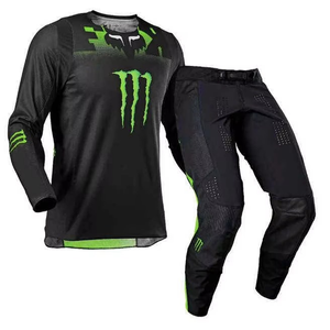 Traje de Motocross de Poliéster/Nylon Transpirable de Alta Calidad, Hecho a Medida, de Secado Rápido, Colores Personalizados, Tallas Grandes para Hombre, Estampado para Carreras de Verano - Product Image 4