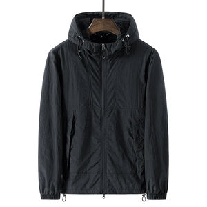 Chaqueta Cortavientos para Pesca al Aire Libre, Impermeable, Ligera, con Protección UV y Capucha |   Ropa Deportiva Transpirable de Invierno, Ropa de Calle Unisex - Product Image 4