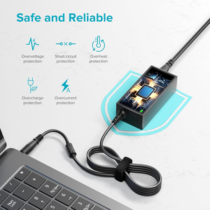 Carregador de <span class=keywords><strong>Laptop</strong></span> 65W Compatível com <span class=keywords><strong>Inspiron</strong></span> 11 13 14 15 17 3000 5000 7000 Series Vostro Latitude XPS Adaptador AC - Product Image 6