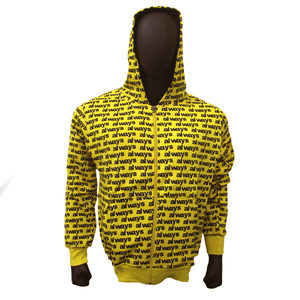 Sudadera con Capucha y Cremallera, Personalizada con Impresión Completa, Material de Poliéster/Algodón, Estilo Urbano, Fabricante OEM de Marca Privada - Product Image 1