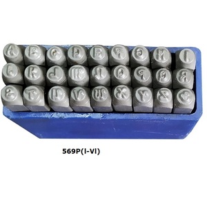 Ensemble de 27 lettres pingouin de haute qualité, finition satinée/argentée, taille 1/4 pouce, petites lettres métalliques pour la fabrication de bijoux. - Product Image 3