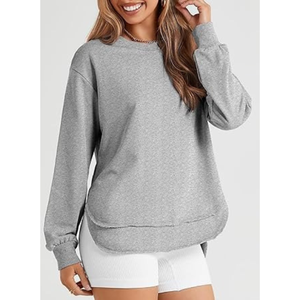 Sweat-shirts pour femmes en gros, impression de logo personnalisé, manches longues, haute qualité, fabriqués en usine, sweats-shirts pour femmes les plus vendus - Product Image 1