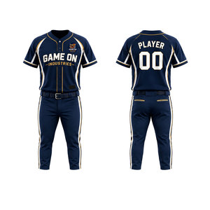 Tenue de sport ajustée à prix abordable, uniforme de baseball sublimé de qualité supérieure, vente chaude, meilleur uniforme de baseball coloré pour adultes - Product Image 6