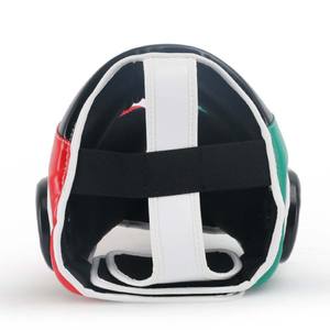 Protector de Cabeza de Boxeo al por Mayor, Protector de Cabeza de Cuero para Entrenamiento de Kickboxing, Protección Facial de Tres Tonos para Boxeo - Product Image 2