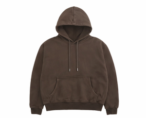 เสื้อฮู้ดดี้ผู้ชายแบบมีซับใน ผ้าหนา 400 กรัม ทรงโอเวอร์ไซส์ ตกแต่งด้วยงานปักคริสตัลเต็มตัว ล้างสีแบบแอซิดวอช ทรงบ็อกซี่ พิมพ์ลายด้วยเทคนิค DTG - Product Image 4