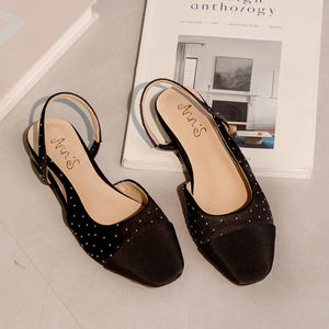 Zapatos Planos de Mujer Ann'S, Transpirables, con Tira Trasera, Punta en Pico, Tacón Bajo, Casuales - Product Image 3