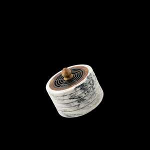 เตาเผากำยานลายหินอ่อน พร้อมก้านไม้จันทน์หอม ใช้สำหรับกระจายกลิ่นอโรมา เป็นมิตรต่อสิ่งแวดล้อม ใช้ได้ทุกฤดู - Product Image 6