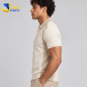 Camiseta Polo Moderna para Hombre, Hecha con Material Cómodo, Ofrece un Ajuste Relajado y una Sensación Suave, Camiseta Polo para Hombre para Uso Diario - Product Image 5