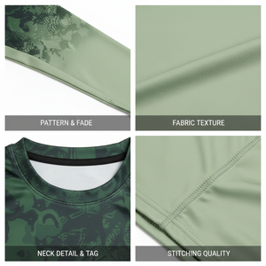 Diseña tu propia ropa deportiva, camisa de pesca transpirable de secado rápido, camisa de manga larga, venta al por mayor, camisa para senderismo, montañismo y pesca. - Product Image 6