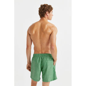 Shorts de bain pour hommes à séchage rapide, légers, pour l'été, avec cordon de serrage à la taille et poches - Product Image 2