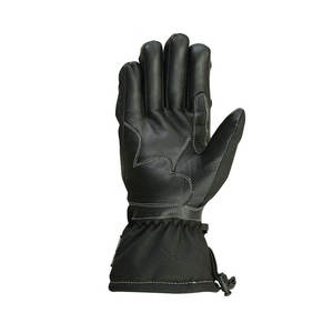 Outdoor Cycling Racing Motorbike Gloves Long Protection Road Perforated <b>Leather</b> Polyurethane Coated Full Finger Unisex - Product Image 4