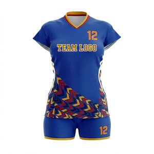 Custom Men's <b>Volleyball</b> Team Uniform Jersey Shorts <b>Set</b> Sublimation Printed Front Quick Dry 100% Polyester Elastic Waist Custom - Product Image 1