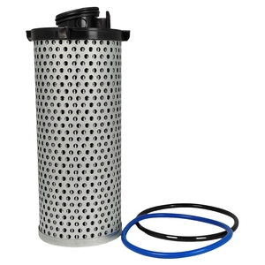 Filtre à huile hydraulique à col angulaire 7414581 compatible avec Bobcat avec <span class=keywords><strong>2</strong></span> joints toriques - Product Image 1