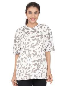 Camiseta Deportiva de Manga Corta para Mujer, de Alta Comodidad, Secado Rápido, Estampada, para Verano, de Proveedor de India, Precio al por Mayor - Product Image 4