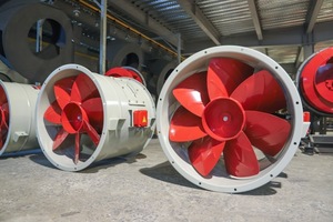 Ventilateur axial à entraînement direct en acier 304 AXP-8-6.5D pour l'alimentation en air frais des conduits de sous-sol – Solutions personnalisées 2500-100000m³/h - Product Image 6